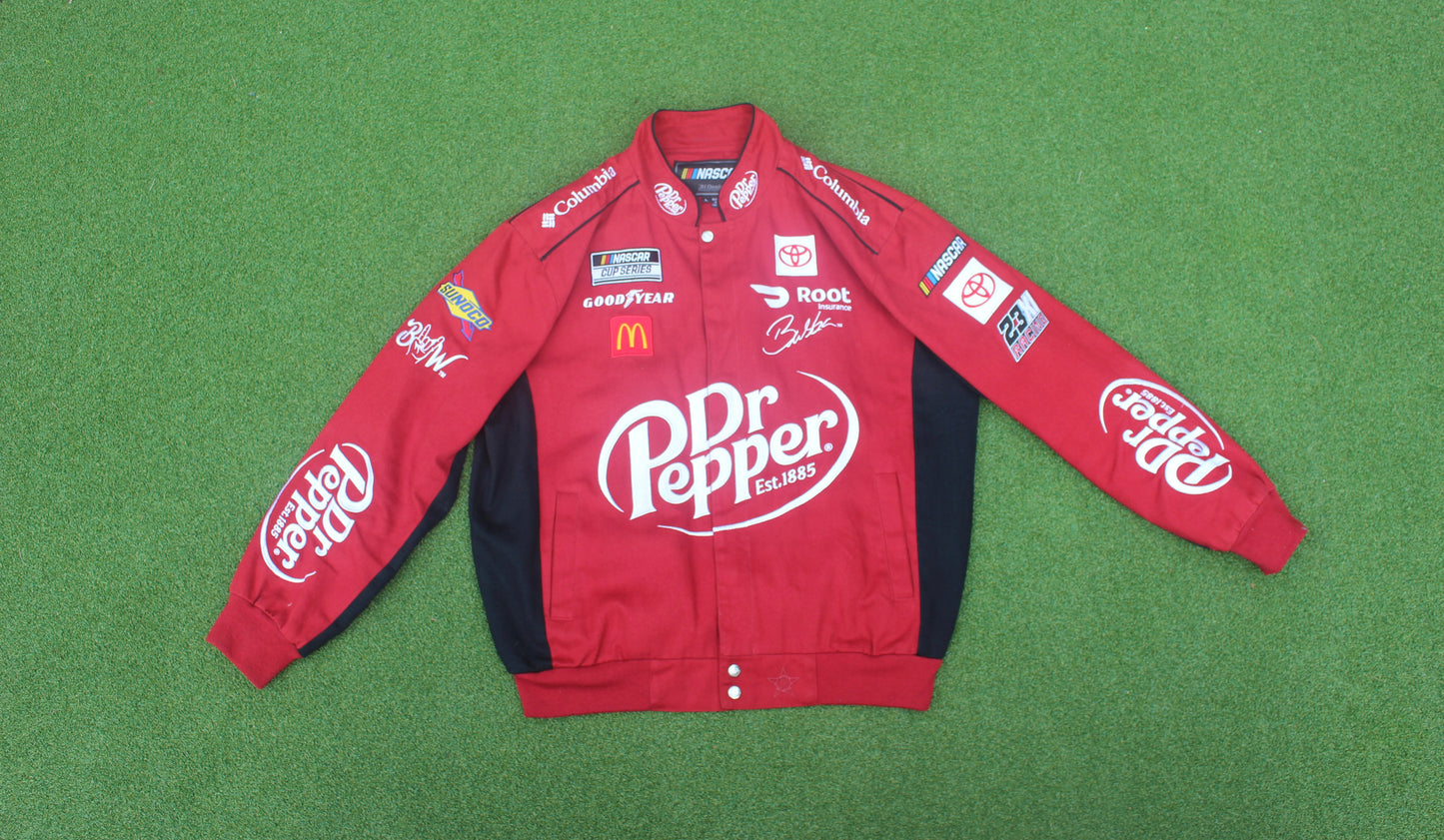 VINTAGE | Nascar Dr.Pepper Racing Jacket | Size L