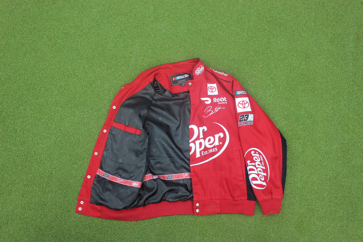 VINTAGE | Nascar Dr.Pepper Racing Jacket | Size L