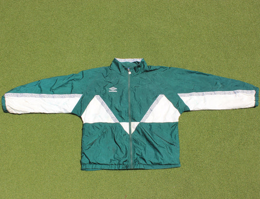 VINTAGE 90s | Umbro Two-Tone Light Jacket | Size XL