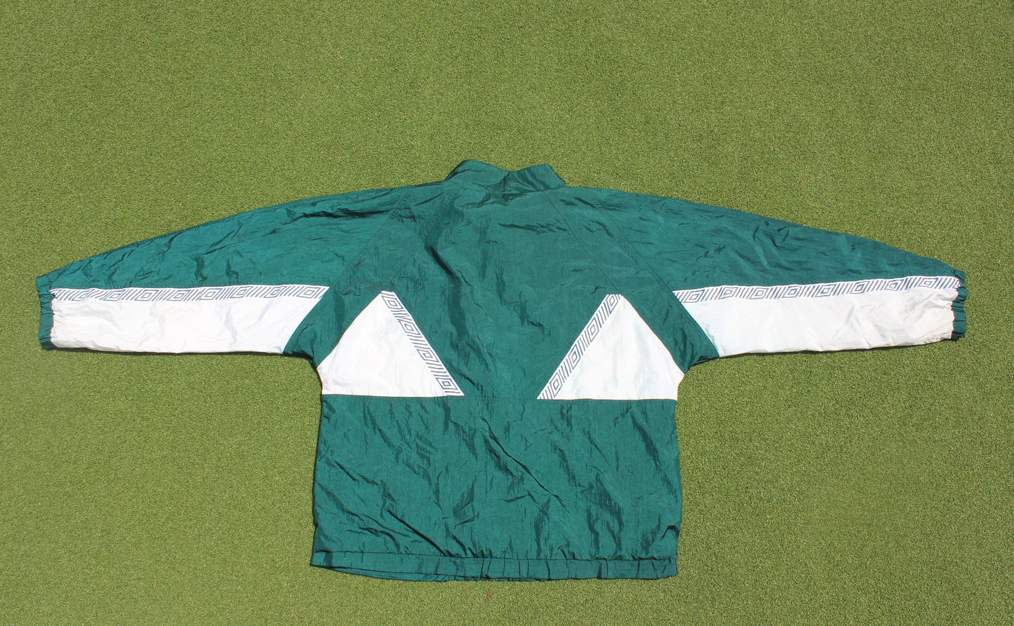 VINTAGE 90s | Umbro Two-Tone Light Jacket | Size XL