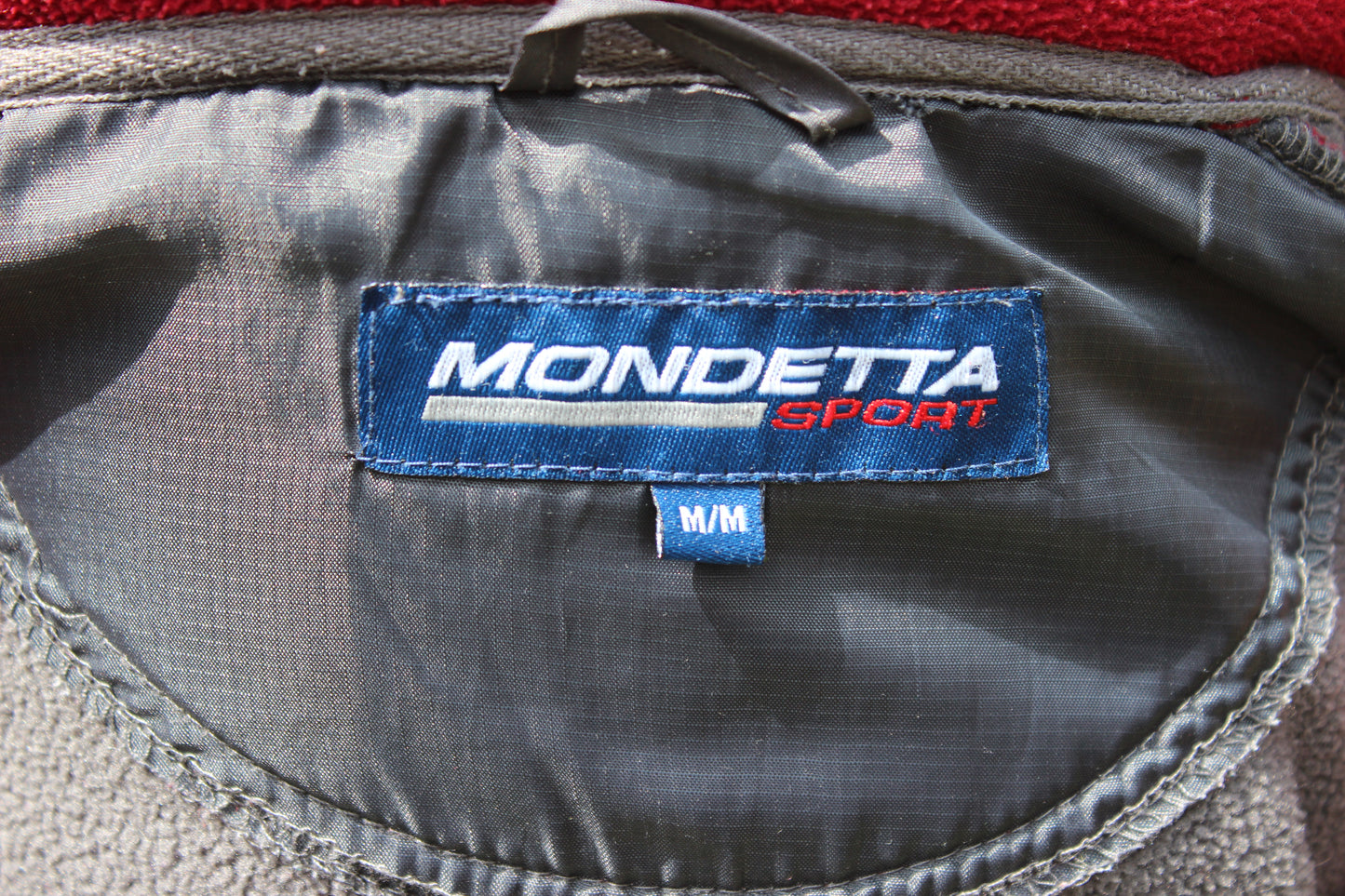 VINTAGE 90s | Mondetta Two-Tone Fleece | Size M