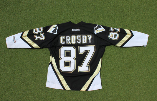 VINTAGE 00s | Pittsburgh Penguins 2006 Home Jersey #87 Sidney Crosby | Size Y XL