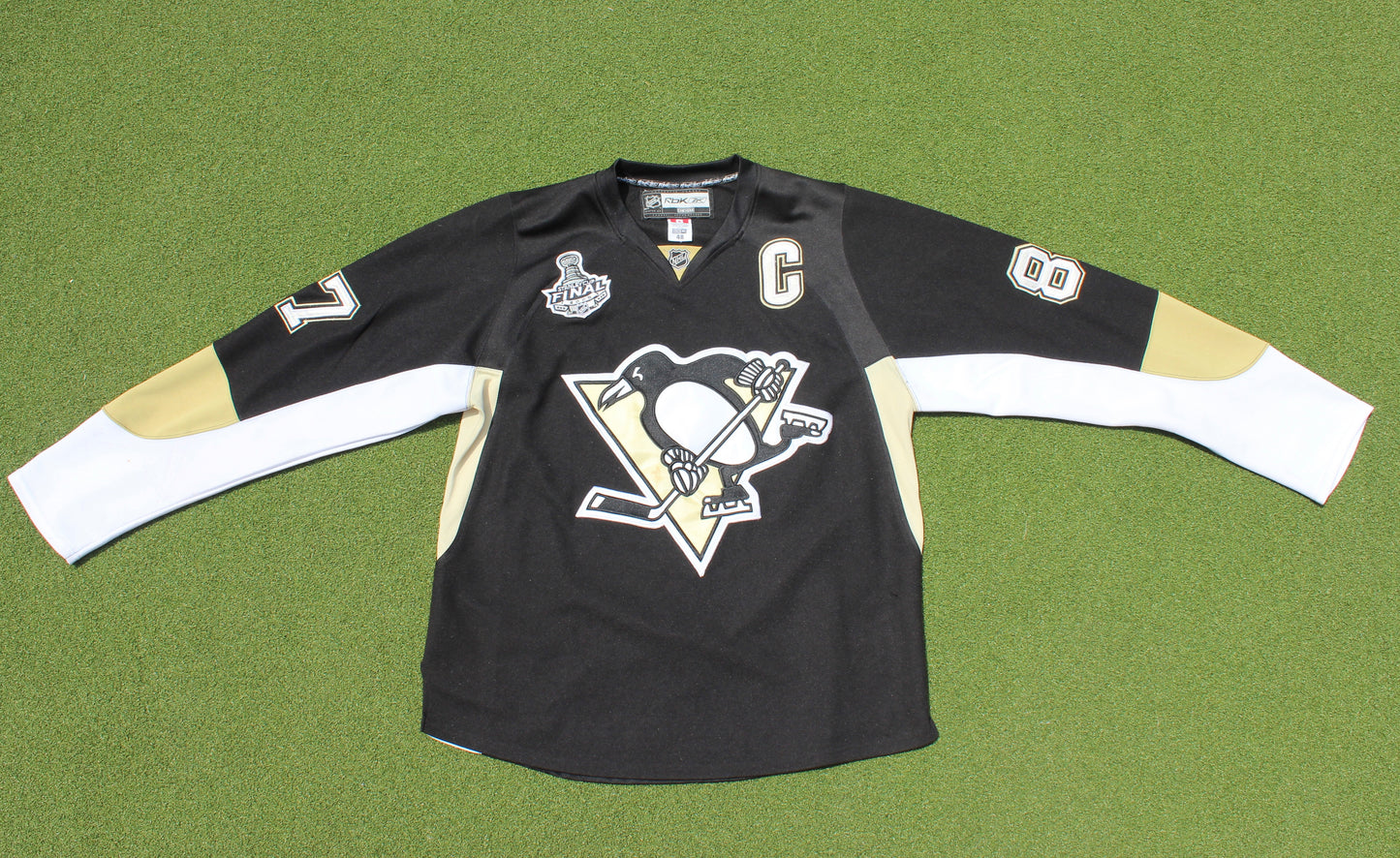 VINTAGE 00s | Pittsburgh Penguins 2009 Stanley Cup Finals Home Jersey #87 Sidney Crosby | Size 48 (M-L)