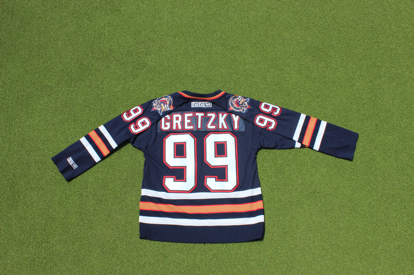 VINTAGE | Edmonton Oilers Home Jersey #99 Wayne Gretzky | Size M