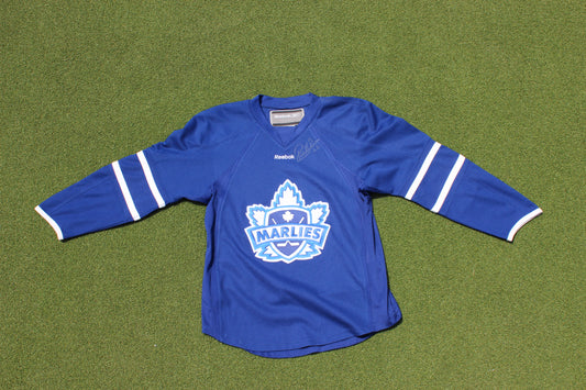 VINTAGE 00s | Signed Toronto Marlies 2009 Away Jersey | Size Y XL