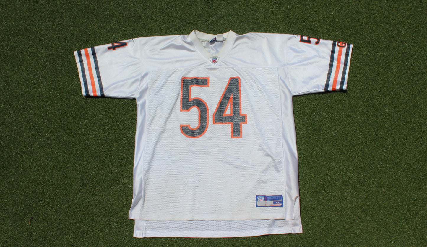 VINTAGE 90s | Chicago Bears Away Jersey #54 Brian Urlacher | Size XL