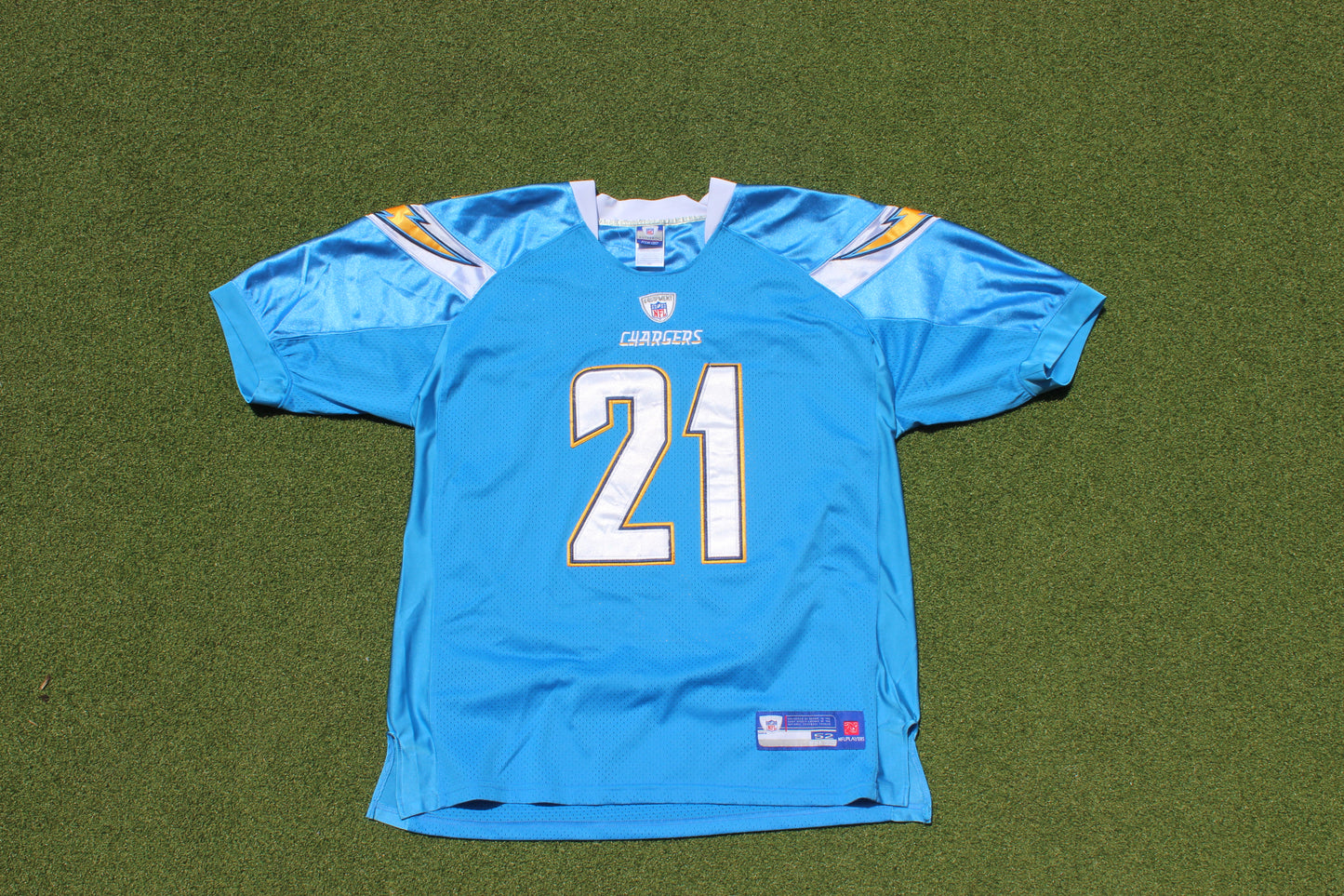 VINTAGE 00s | San Diego Chargers 2007 Alternate Jersey #21 LaDainian Tomlinson | Size 52 (L-XL)