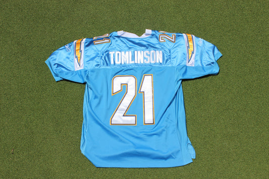 VINTAGE 00s | San Diego Chargers 2007 Alternate Jersey #21 LaDainian Tomlinson | Size 52 (L-XL)