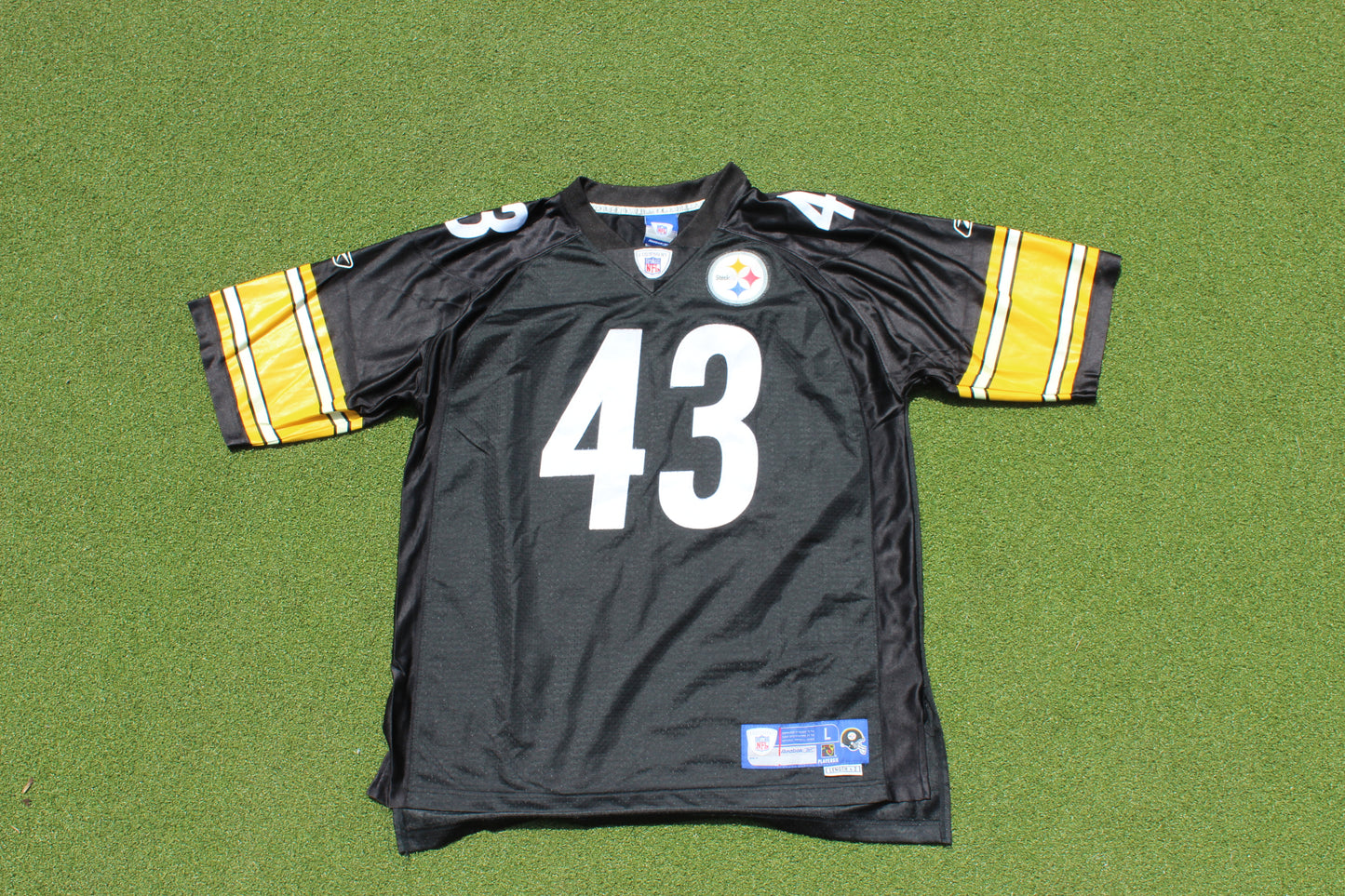 VINTAGE 00s | Pittsburgh Steelers Home Jersey #43 Troy Polamalu | Size L