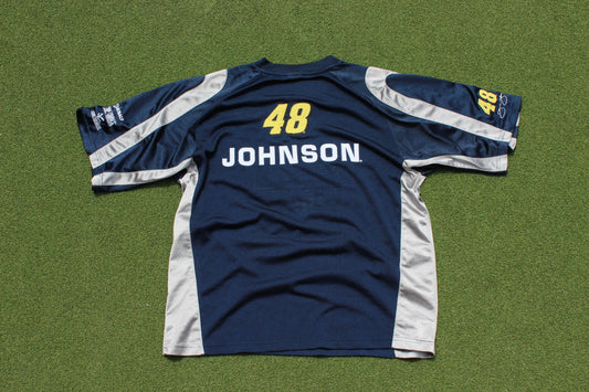 VINTAGE 00s | Nascar Team Lowe’s Racing Jersey #48 Johson | Size L