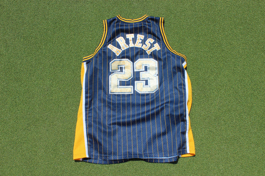 VINTAGE 00s | Indiana Pacers 2002 Home Jersey #23 Ron Artest | Size XL