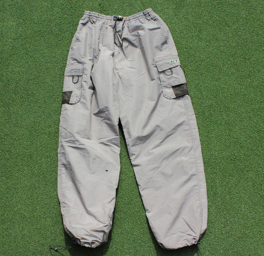 VINTAGE | T.U.F Parachute Cargo Pants w/Adjustable Drawstring | Size XL