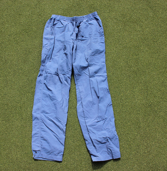 VINTAGE | MEC Blue Parachute Pants w/Adjustable Drawstring | Size L