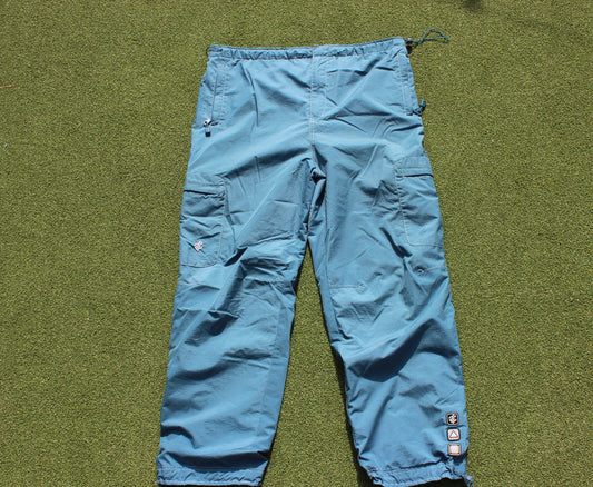 VINTAGE 00s | Rocawear Cargo Track Pants W/Adjustable Strings | Size Medium (Fits Like XL)