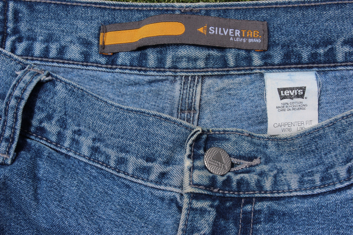 VINTAGE 00s | Levi’s SilverTab Y2K Carpenter Jeans | Size 36