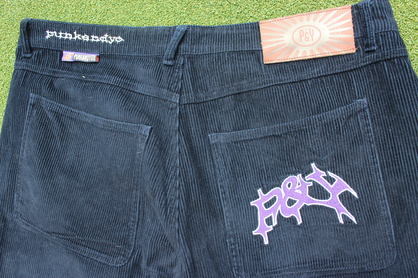 Punk and Yo Corduroy Embroidered Pants | Size 36