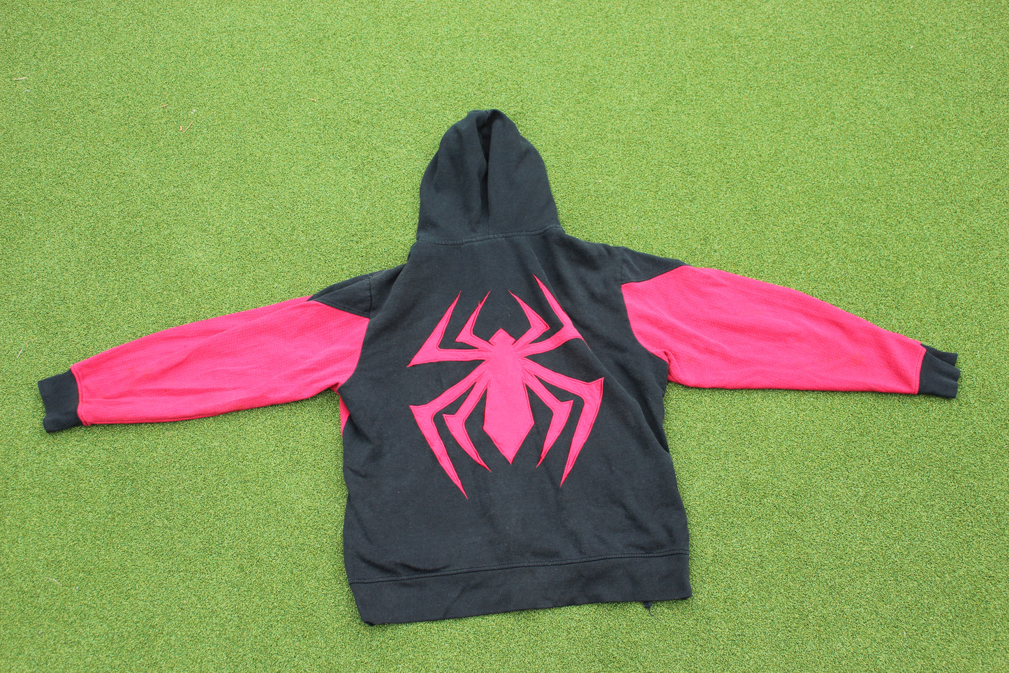 VINTAGE 00s | Spiderman Full Zip up w/Mask | Size M