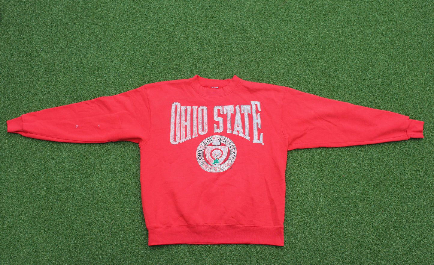 VINTAGE 90s | Ohio State Crewneck | Size XL