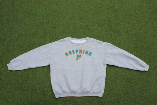 VINTAGE 00s | Miami Dolphins Crewneck | Size XL