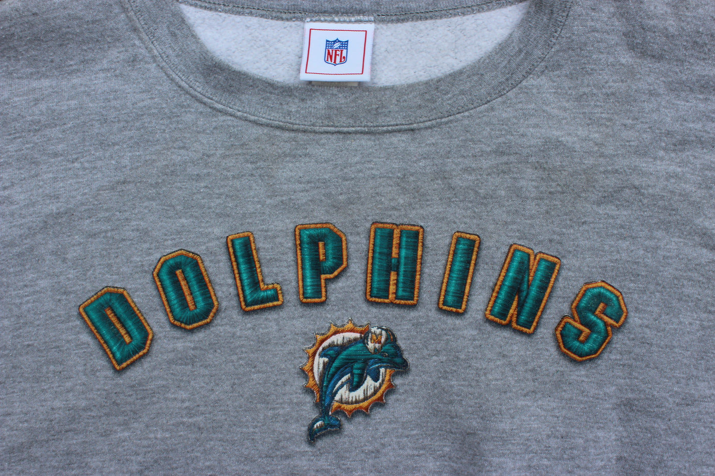 VINTAGE 00s | Miami Dolphins Crewneck | Size XL