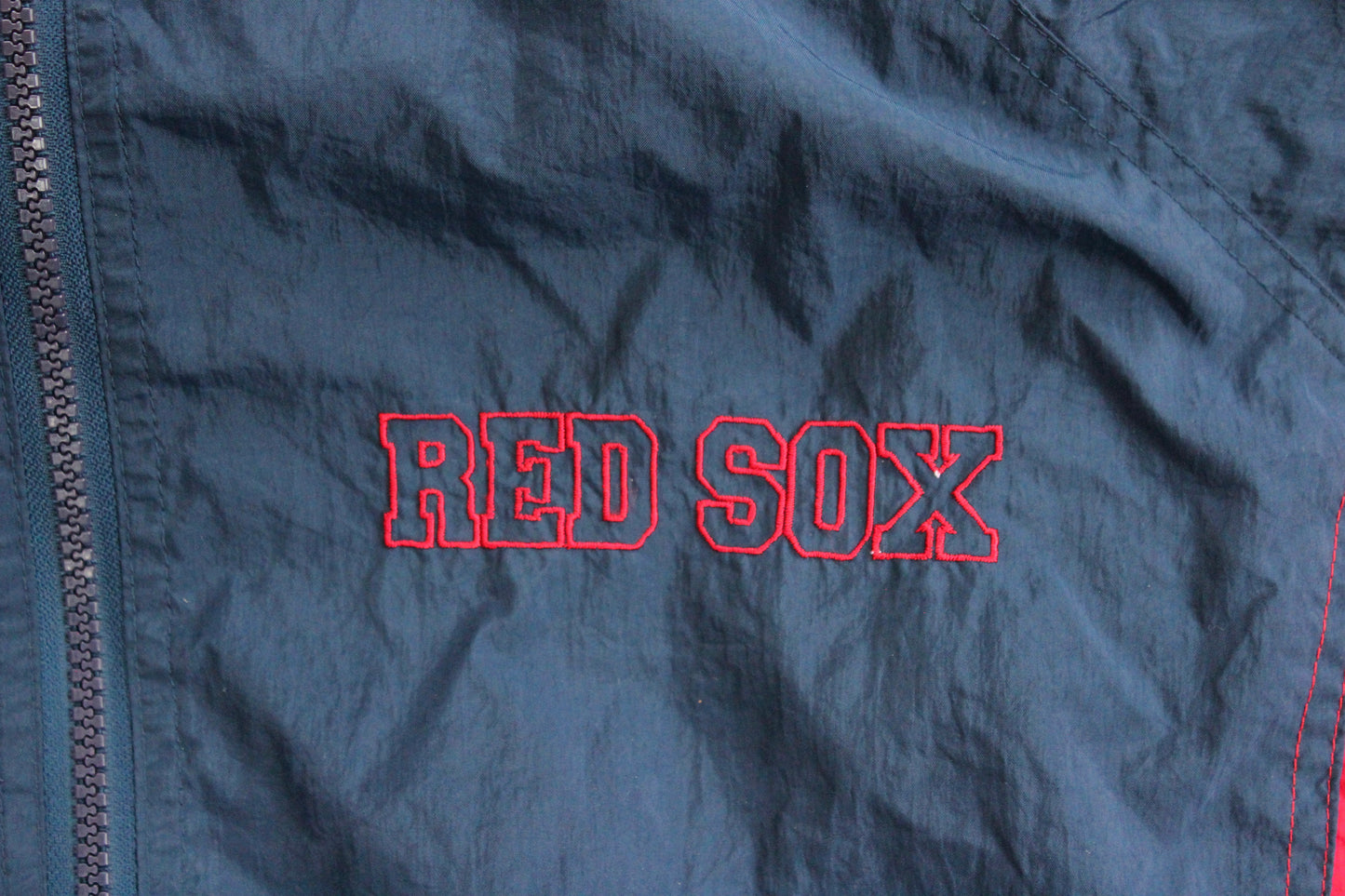 VINTAGE 00s | Boston Red Sox Windbreaker Starter Jacket | Size M