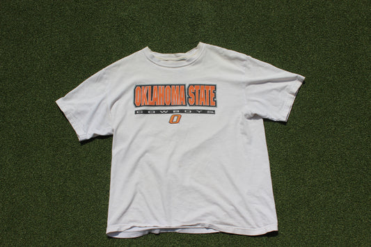 VINTAGE 00s | Oklahoma State University Cowboys Football | Size L