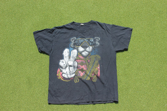 VINTAGE | Michael Jackson X Pink Panther T-Shirt | Size L