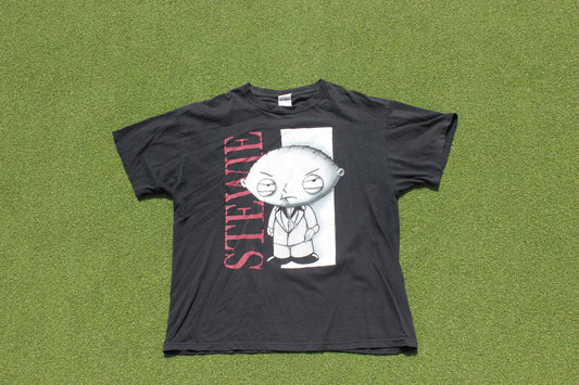 VINTAGE | Family Guy Stewie Griffin X Scarface T-Shirt | Size XL