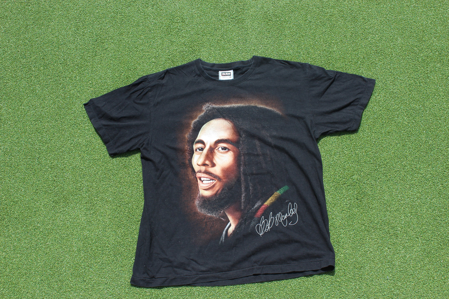 VINTAGE | Bob Marley Full Face T-Shirt | Size XL