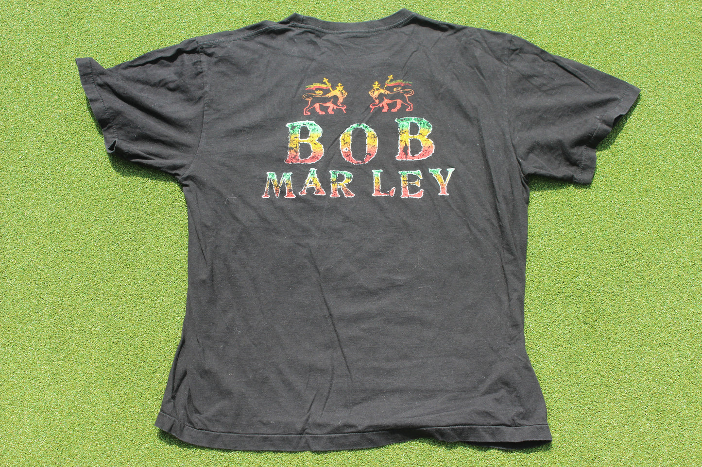 VINTAGE | Bob Marley Full Face T-Shirt | Size XL