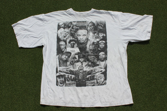 VINTAGE | Rap T-Shirt Featuring Dr. Dre, Eminem, Tupac, Etc. | Size XXL