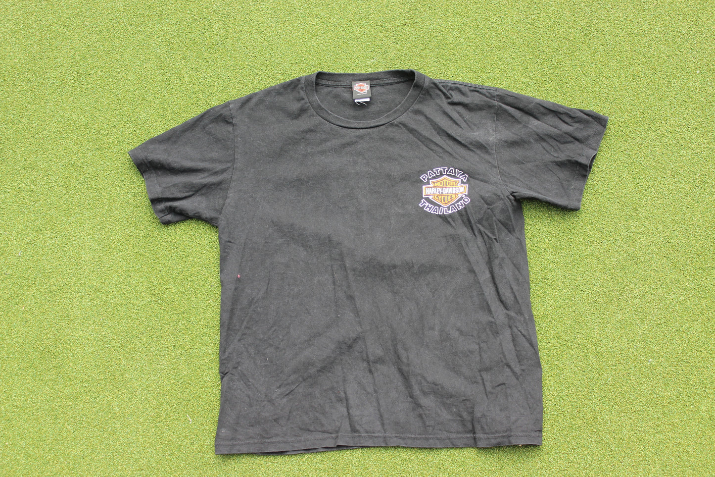 VINTAGE | Harley Davidson Pattaya Thailand T-Shirt | Size L