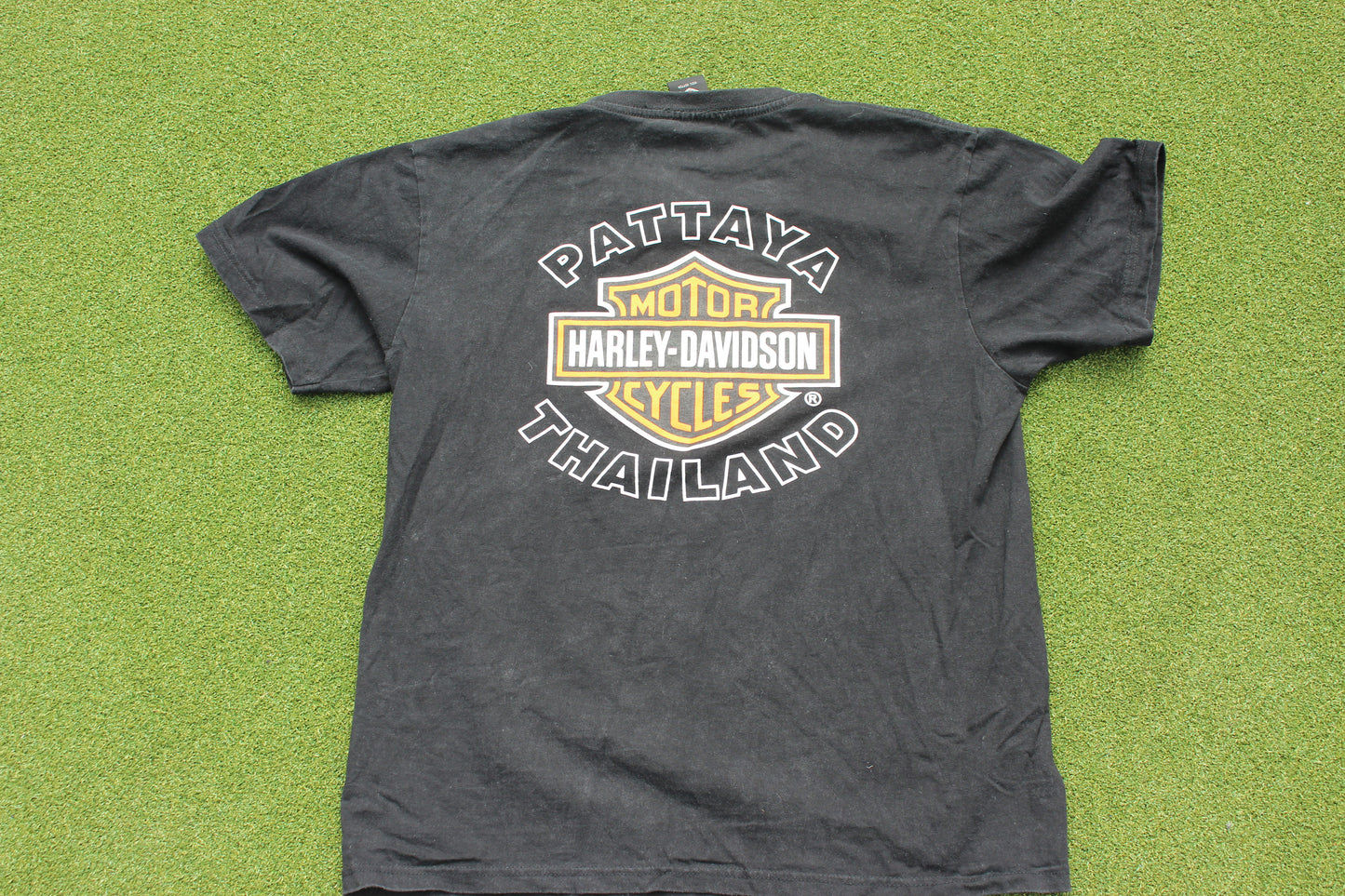 VINTAGE | Harley Davidson Pattaya Thailand T-Shirt | Size L