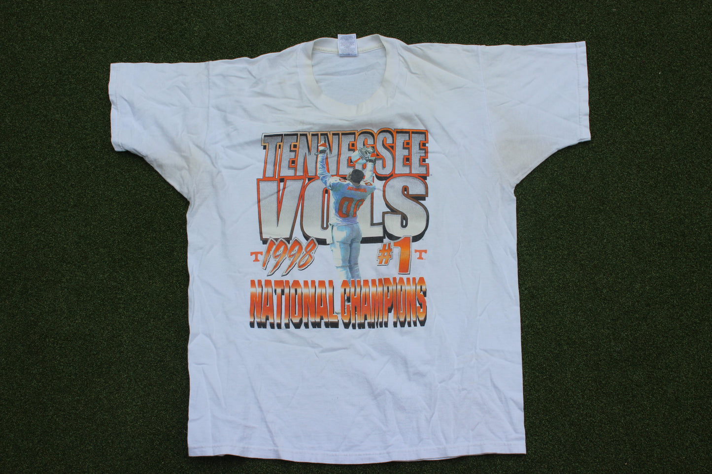 VINTAGE 90s | Tennessee Vols National 1998 Champs T-Shirt | Size XL