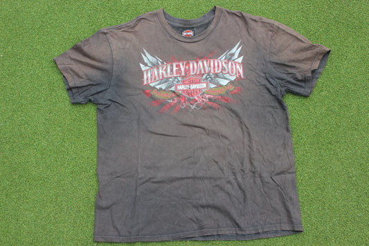 VINTAGE | Harley Davidson Hickory, NC T-Shirt | Size XL