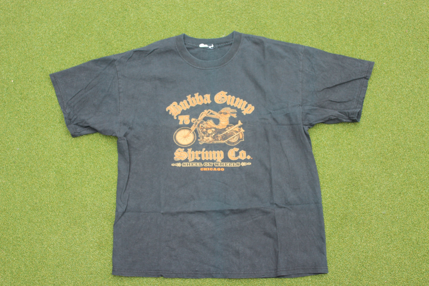 VINTAGE | Bubba Gump Shrimp Co. Biker T-Shirt | Size XXL