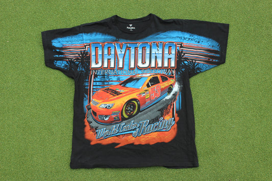 VINTAGE | Nascar Daytona International Speedway Racing T-Shirt | Size XL