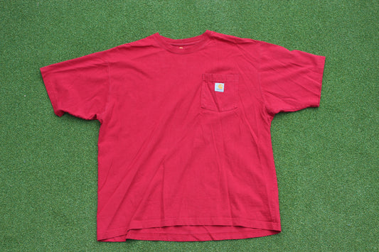 VINTAGE | Carhartt Pocket T-Shirt | Size L