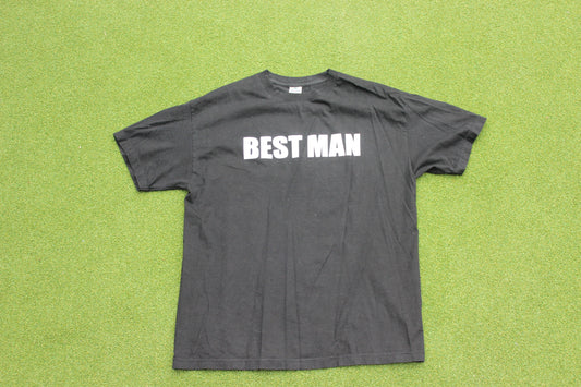 VINTAGE | Best Man T-Shirt | Size XL