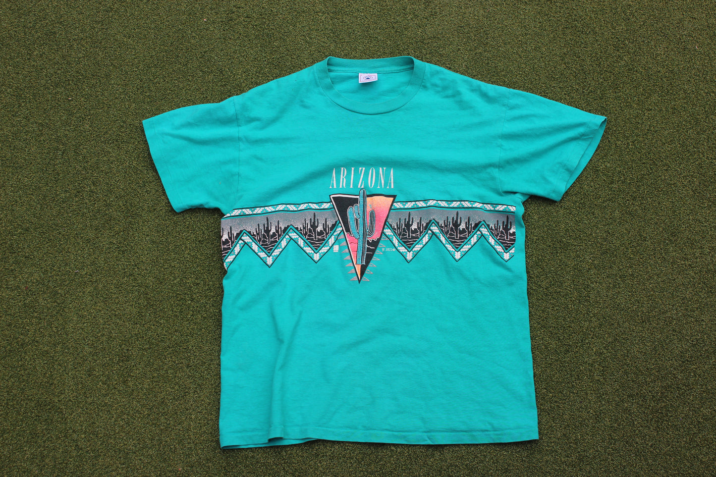 VINTAGE 90s | Arizona Iced Tea 1991 T-Shirt | Size L