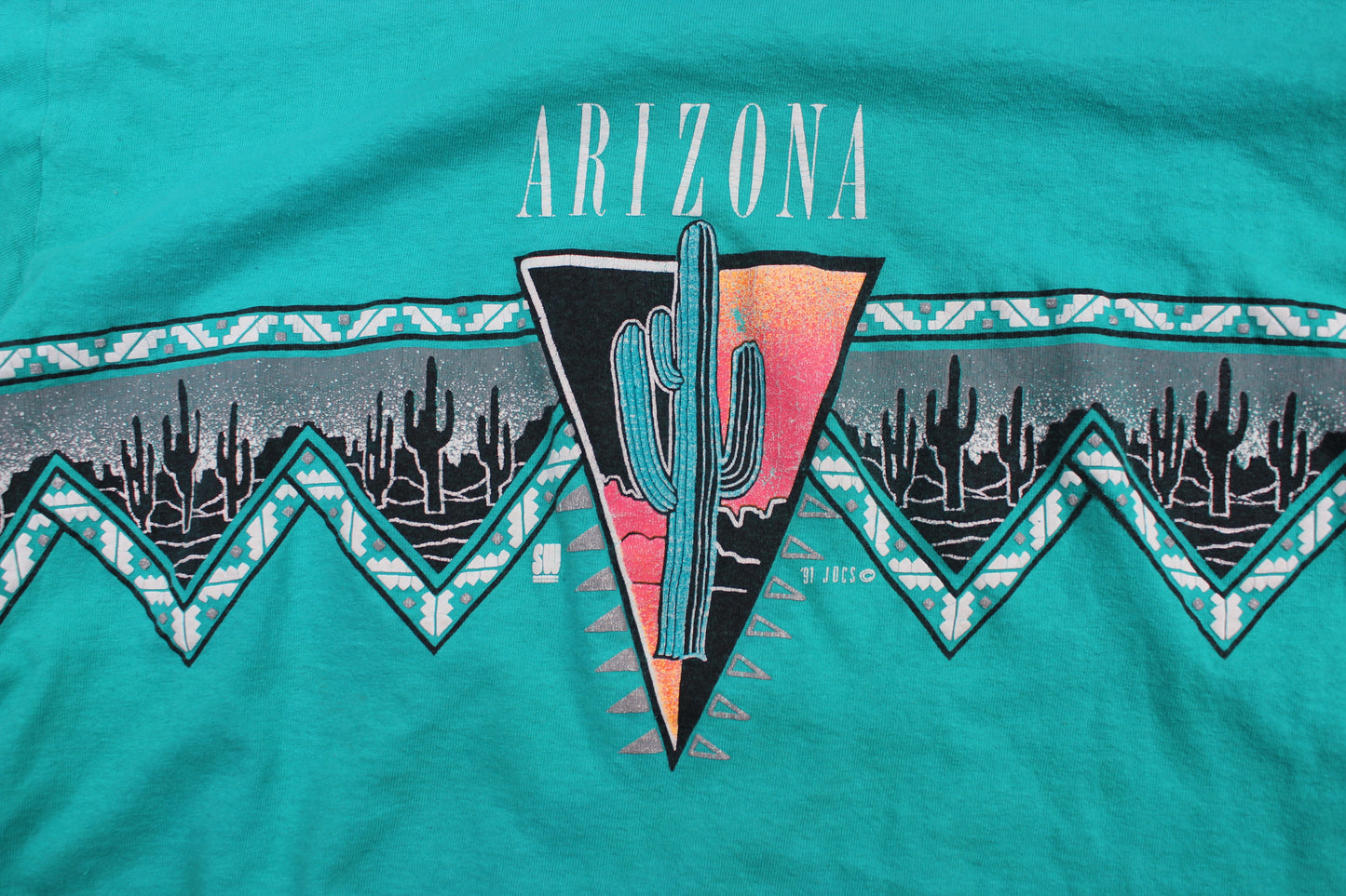 VINTAGE 90s | Arizona Iced Tea 1991 T-Shirt | Size L