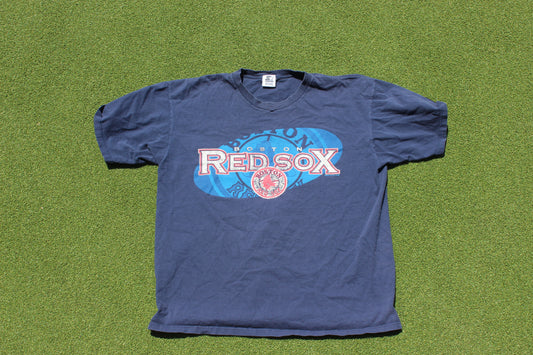 VINTAGE 90s | Boston Red Sox 1998 T-Shirt | Size M (Fits L)