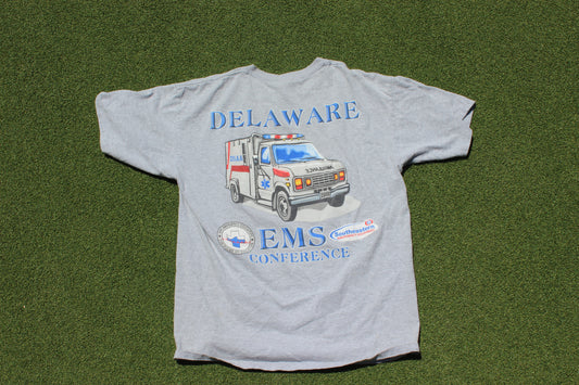 VINTAGE | Delaware EMS Conference T-Shirt | Size L