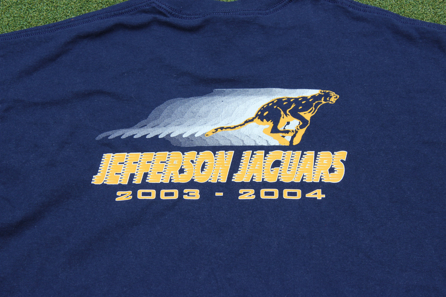 VINTAGE 00s | Jefferson Jaguars 2003-04 T-Shirt | Size XL