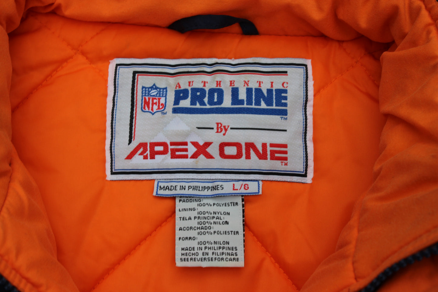 VINTAGE 90s | Chicago Bears Apex Coat | Size L (Fits XL)