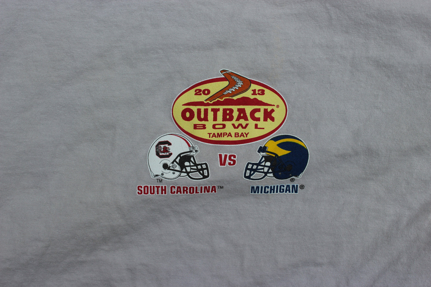 VINTAGE | Outback Bowl 2013 T-Shirt | Size L