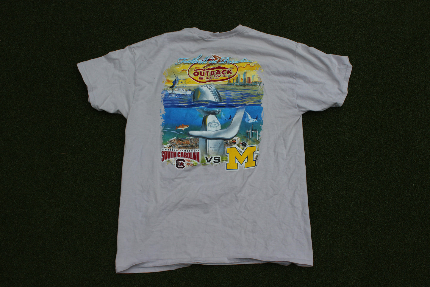 VINTAGE | Outback Bowl 2013 T-Shirt | Size L