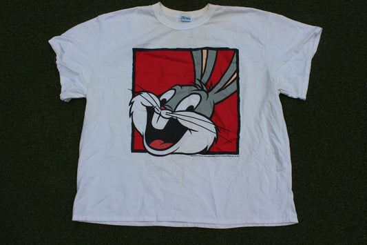 VINTAGE 90s | Looney Tunes Bugs Bunny 1992 T-Shirt | Size L